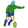 Rugby Player 11042