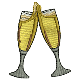 Champagne Glasses 12304