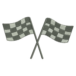 Chequered Flags Large 12806