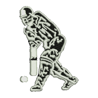 Cricket Batsman 12693