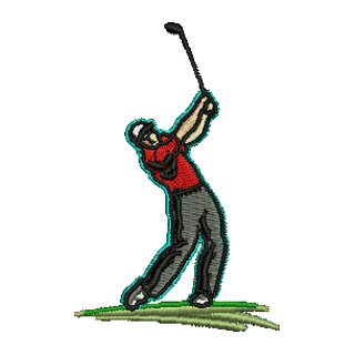Golfer 13589