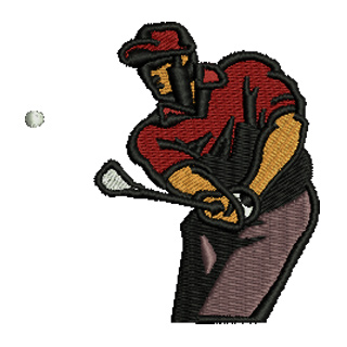 Golfer 13591