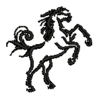 Horse Motif 13850