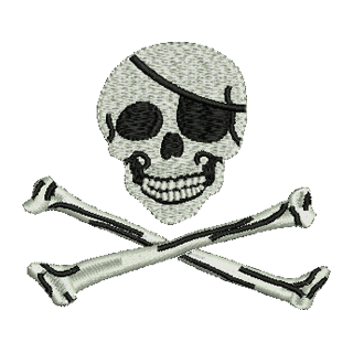 Skull & Cross Bones 12906