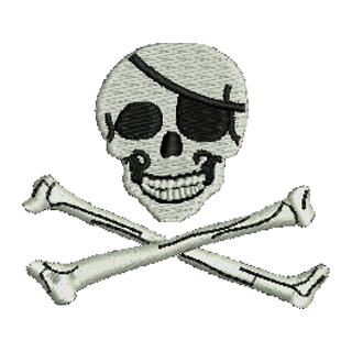 Skull & Cross Bones Small 12907