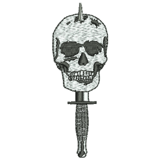 Skull Knife 12607