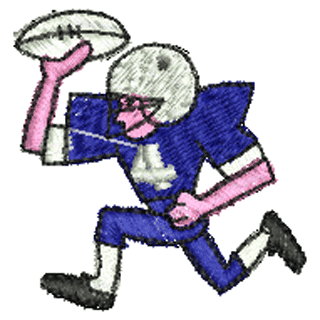 American Football Player 10343