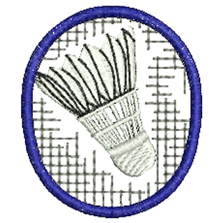 Badminton and Shuttlecock 10515