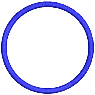 Circle Applique 12022