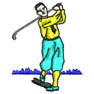 Golfer 10945