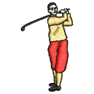 Golfer 10952