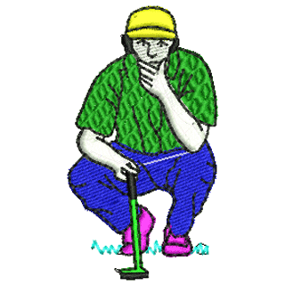 Golfer 11026