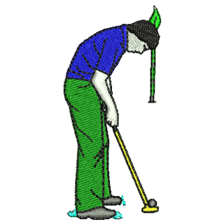 Golfer 11028