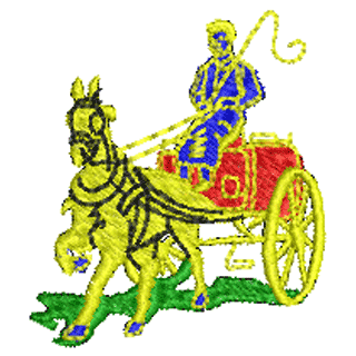 Horse and Cart 11001