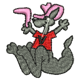 Kangeroo with Boomerang 10333