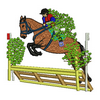 Jumping Horse 13860