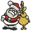 Santa Reindeer 11463