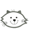 Cat Head 10698