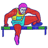 Hurdles Runner 11078