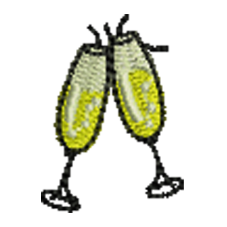 Champagne Glasses 14108