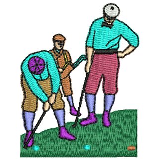 Golfers 11666