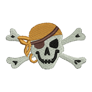 Skull & Cross Bones 12938