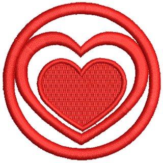Circle Heart 10065