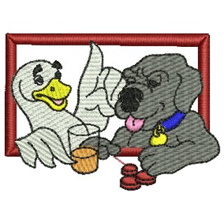 A Dog and a Duck 10412