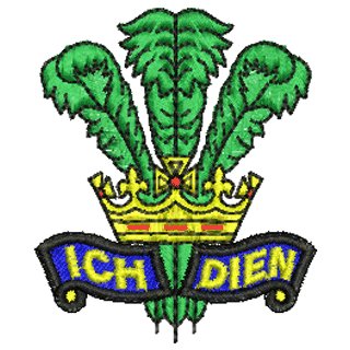 Prince of Wales Feathers 10564