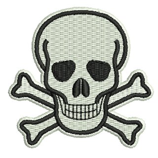 Skull and Cross Bones 12222